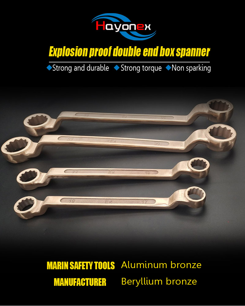 explosion proof double end box spanner